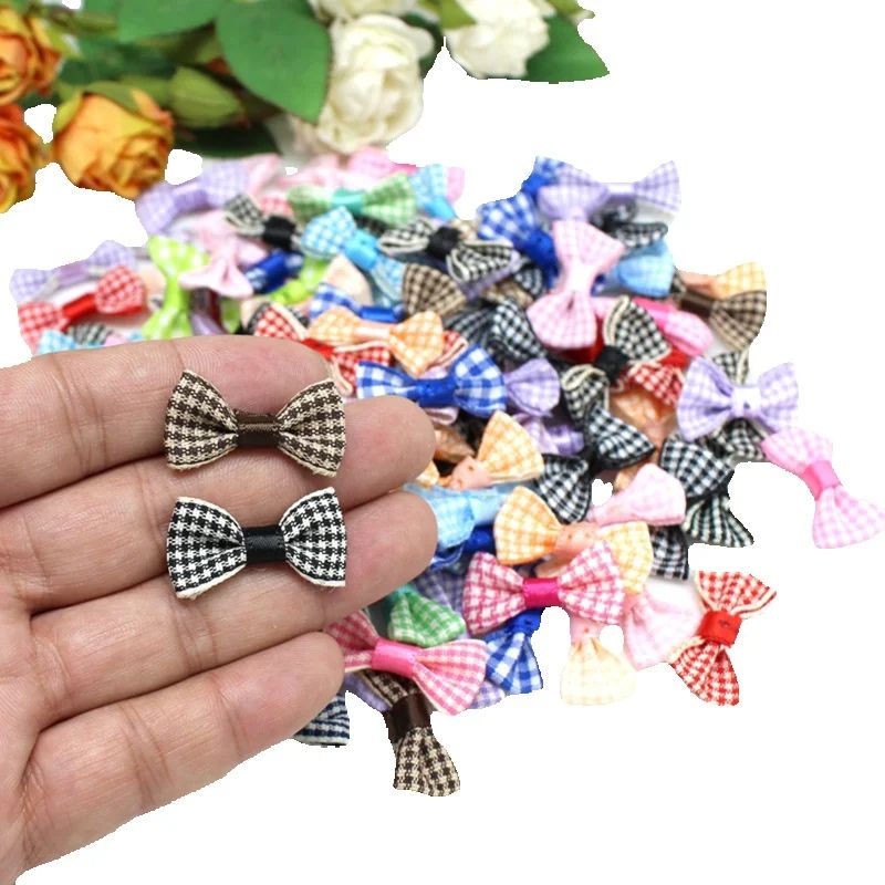 Embellishments For Scrapbooking - 30 قطعة/مجموعة من أشرطة الساتان الصغيرة