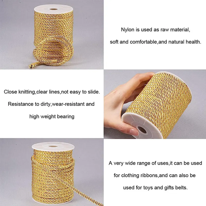 5 مللي متر 100 ياردة الملتوية  - مراجعة Cord Trim Twisted وسعره
