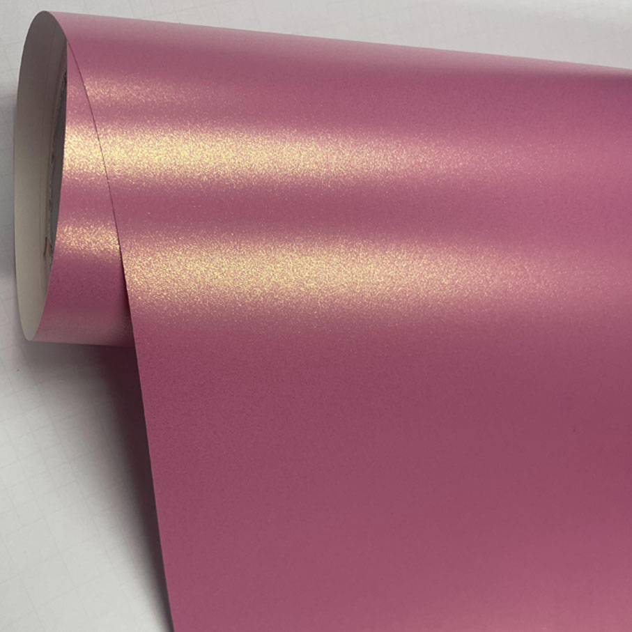 غلاف فينيل وردي لامع من Goldsa - مراجعة Glitter Vinyl Roll وسعره