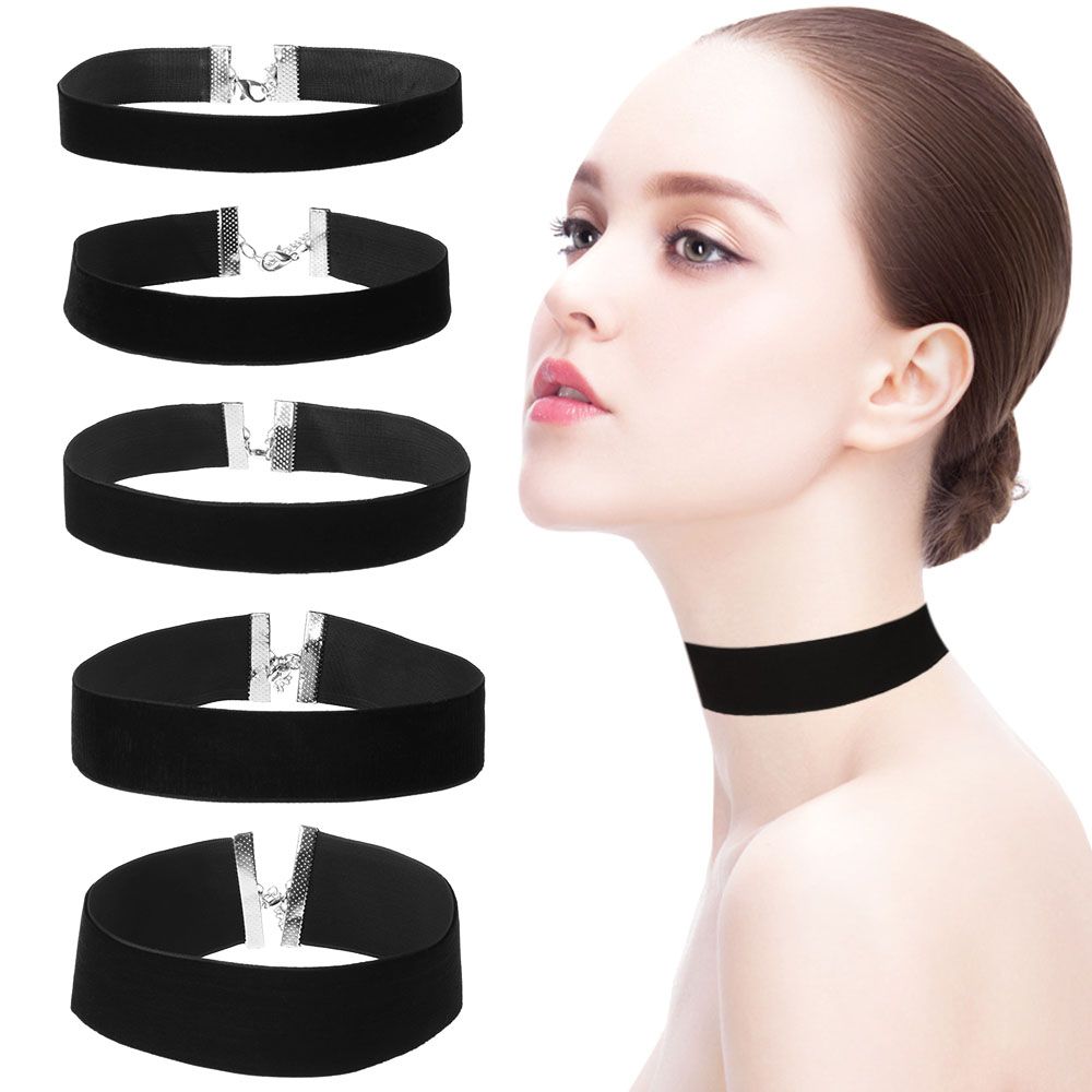 قلادة مخملية كلاسيكية عتيقة ،  - مراجعة Velvet Ribbon Roll وسعره