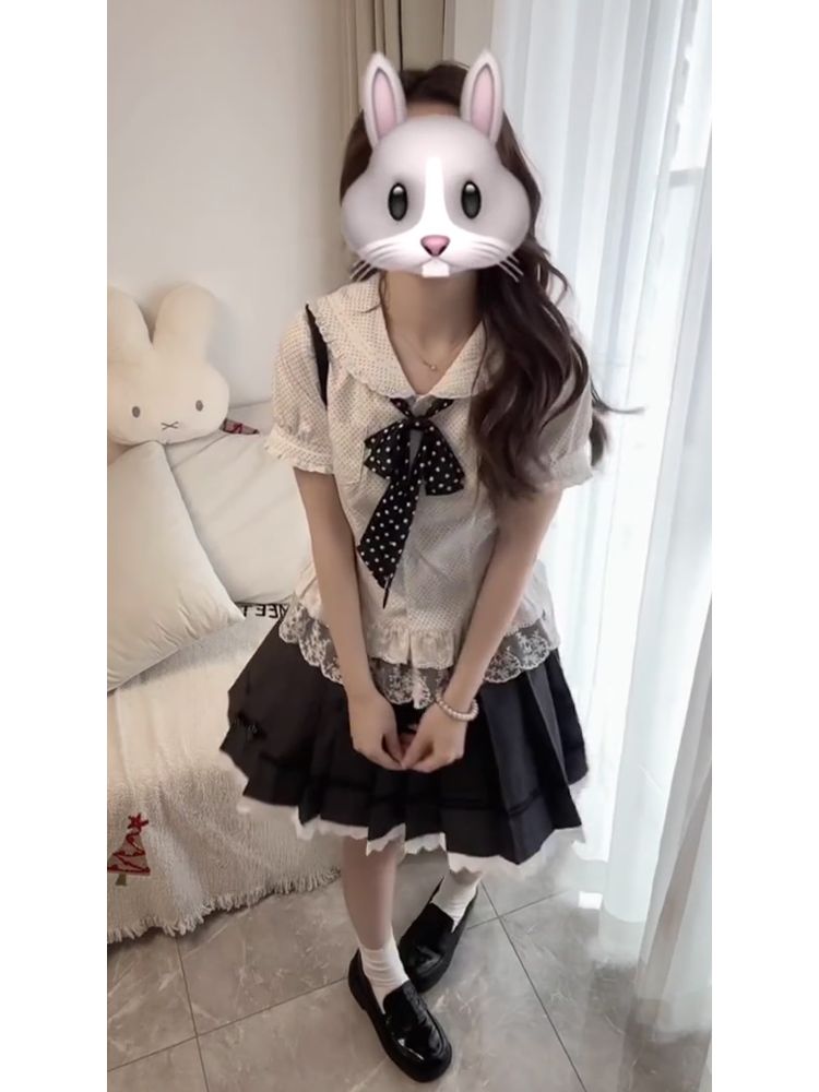 طقم نسائي جديد من قطعتين بتصمي - مراجعة Elastic Lace Trim وسعره